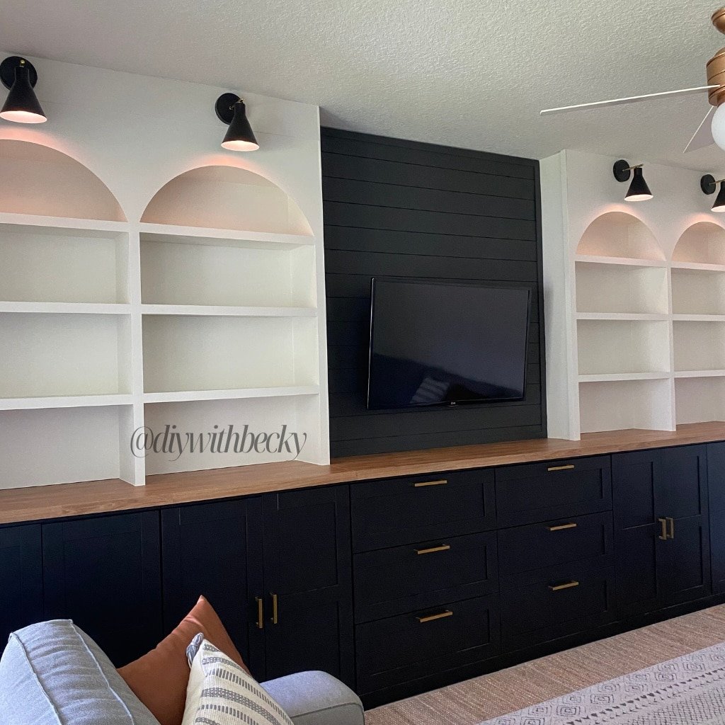 BILLY arched bookcase hack