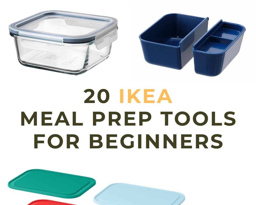meal prep tools for beginners