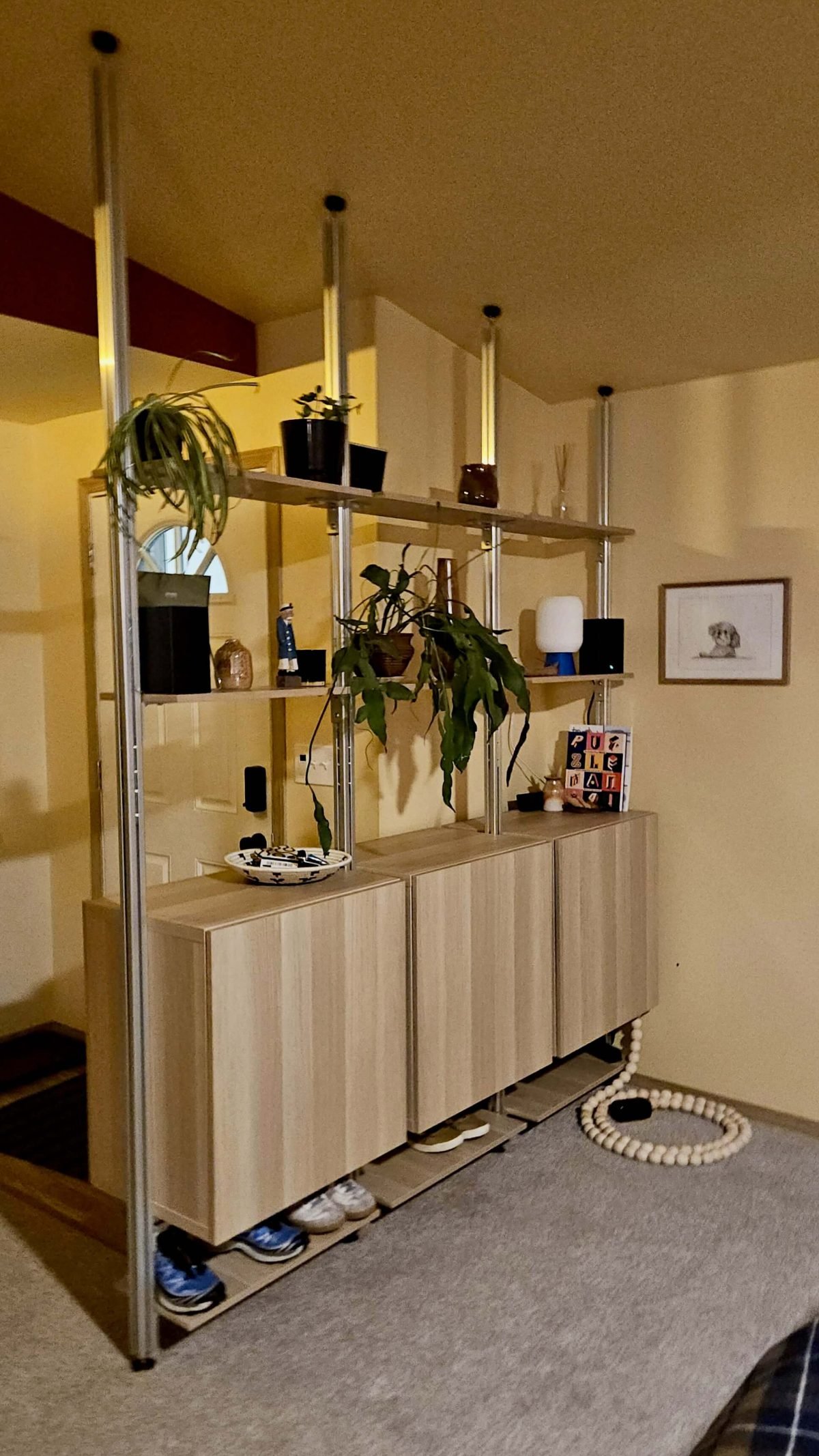 ikea besta room divider