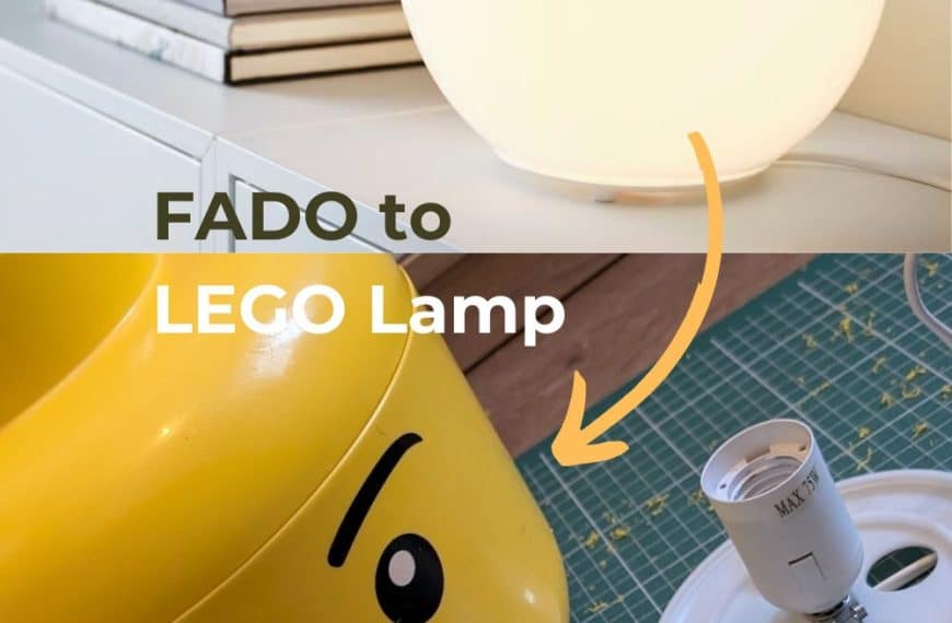 ikea fado lego lamp hack