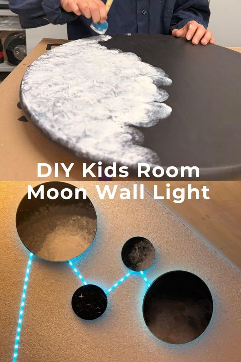 lunar landscape moon wall light - IKEA Hackers lunar landscape DIY moon wall light