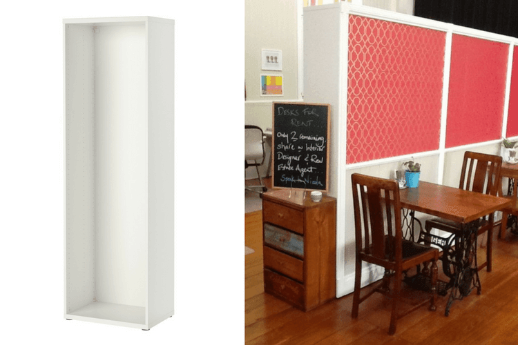 vintage-style-room-divider - IKEA Hackers IKEA BESTÅ vintage room divider