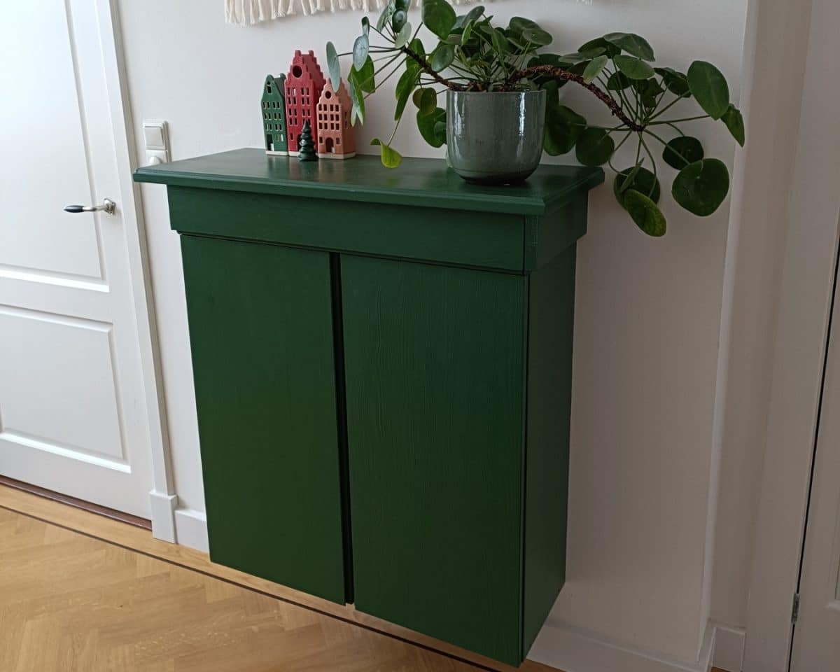 IKEA IVAR hacks - hallway unit