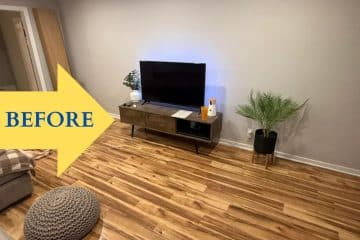 IKEA LÅDMAKARE TV wall hack before