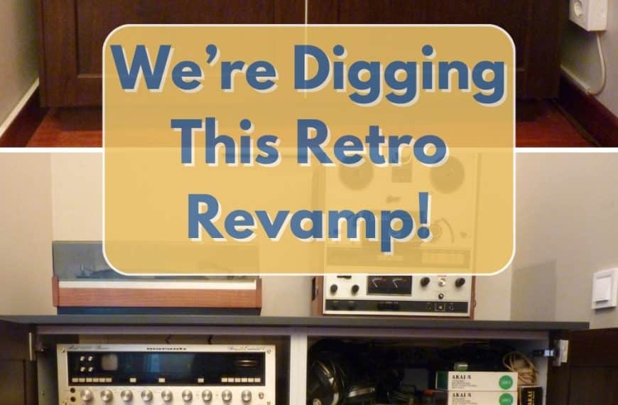 A Vintage Hi-Fi System Goes High-End With This Storage Hack