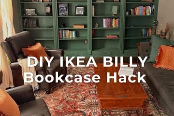 ikea billy bookcase hack built in arches