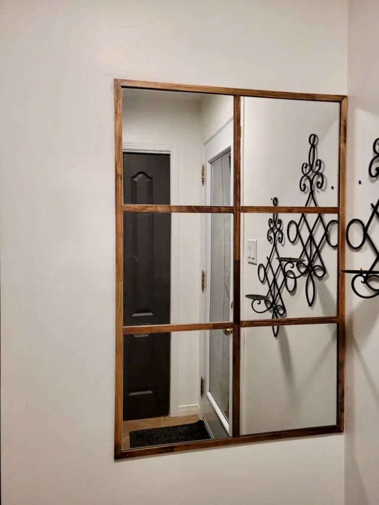 IKEA BLODLÖNN grid mirror hack
