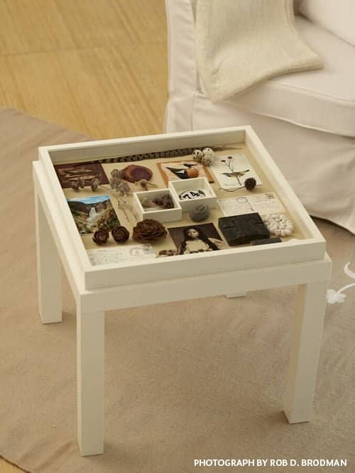 memorytable - IKEA Hackers memory table with IKEA LACK side table