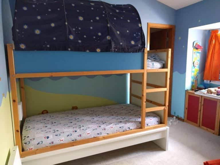 bunk-bed-with-storage-9-768x576 - IKEA Hackers IKEA KURA Bed hacks