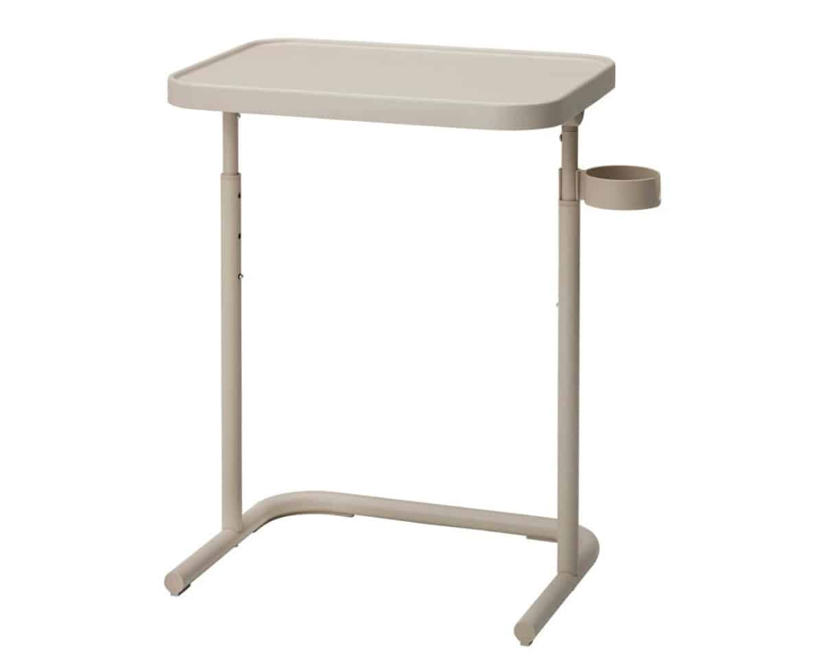 1 - IKEA Hackers BJÖRKÅSEN Laptop Stand is great ideas as a desk for small home offices