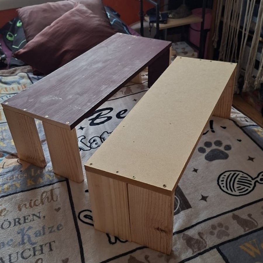 DIY shelf inserts for IKEA NORDKISA wardrobe