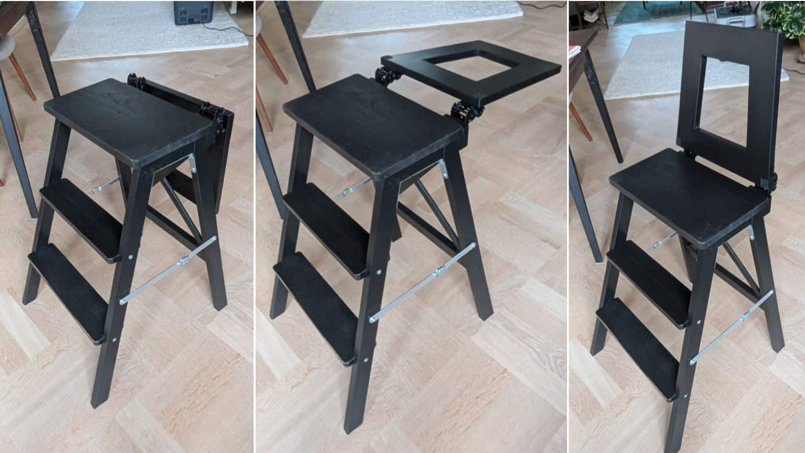 bekvam step stool foldable back - IKEA Hackers bekvam step stool foldable back