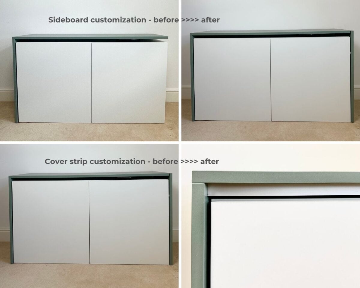 Customisation for rotating desk - IKEA Hackers Customisation for rotating desk