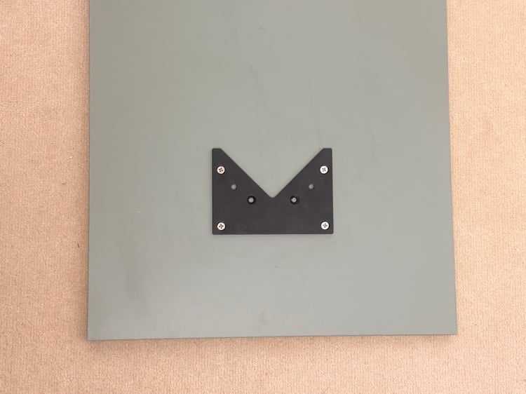 STEP 5 - mount counter plate - IKEA Hackers mount counter plate